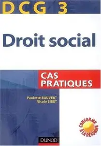 Droit social DCG3 : Cas pratiques