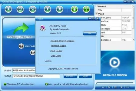 Amadis DVD Ripper v3.7.3