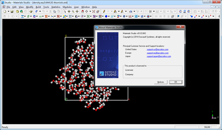 Accelrys Materials Studio 8.0
