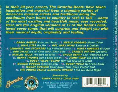 Various Artists - The Music Never Stopped: Roots of the Grateful Dead (1995) {Shanachie 6014}