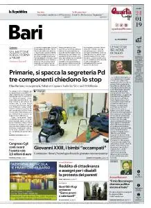la Repubblica Bari - 24 Gennaio 2019