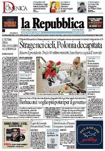 La Repubblica (11-04-10)