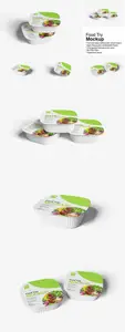 Food Tray Mockup RGZ58TC