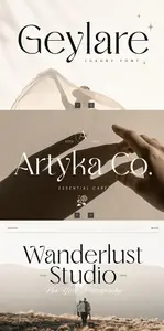 EE - Geylare  Luxury Font HG3DRPF