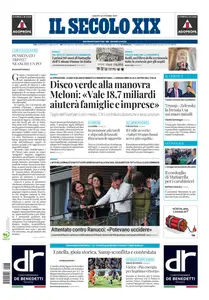 Il Secolo XIX La Spezia - 18 Ottobre 2025