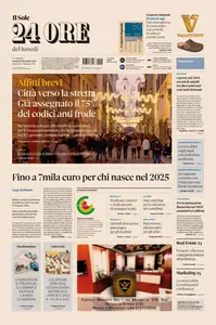 Il Sole 24 Ore - 23 Dicembre 2024