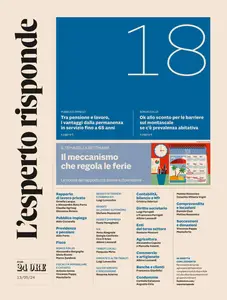 Il Sole 24 Ore L'Esperto Risponde - 13 Maggio 2024