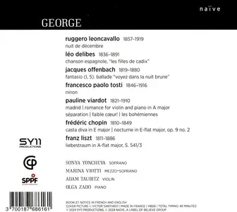 Sonya Yoncheva, Olga Zado, Marina Viotti, Adam Taubitz - George (2024)