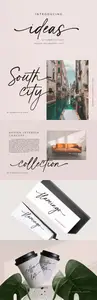 ideas - Modern Calligraphy Font