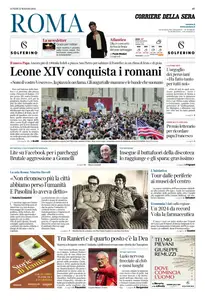 Corriere della Sera Roma - 12 Maggio 2025