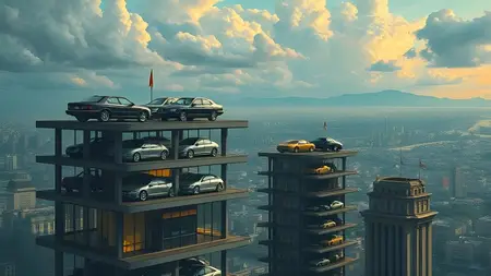 Optimal Car Parking Site Selection Using Google Earth Engine