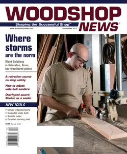 Woodshop News - September 2012