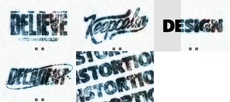 EE - Grunge Text & Logo Effect KWFXL7C