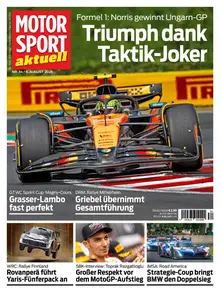 Motorsport aktuell - 5 August 2025