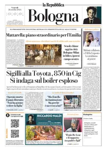 la Repubblica Bologna - 25 Ottobre 2024