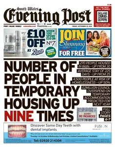 South Wales Evening Post - 20 September 2024