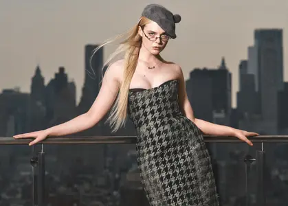 Elle Fanning by Ilya Lipkin for i-D Magazine Fall 2025