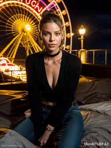 Lauren German, parody Lucifer (AI Generated)
