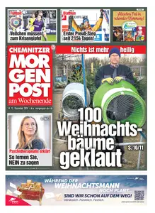 Chemnitzer Morgenpost - 14 Dezember 2024