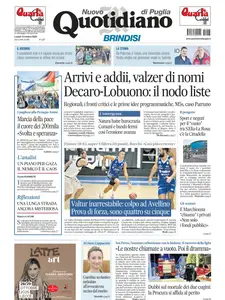 Quotidiano di Puglia Brindisi - 13 Ottobre 2025