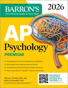AP Psychology Premium, 2026: Prep Book with 3 Practice Tests + Comprehensive Review + Online Practice (Barron's AP Prep)