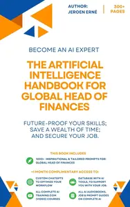 The Artificial Intelligence handbook for Global Head of Finances