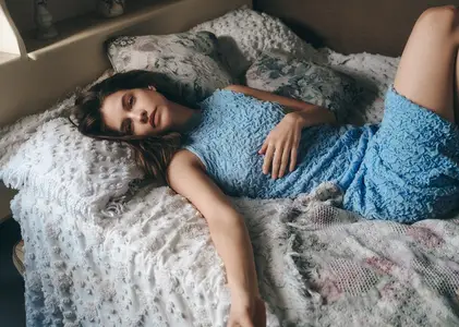 Barbara Palvin by Jonny Marlow for Harper’s Bazaar Greece April 2025