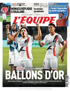 L’equipe du Jeudi 2 Octobre 2025