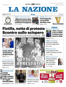 La Nazione Prato - 2 Ottobre 2025