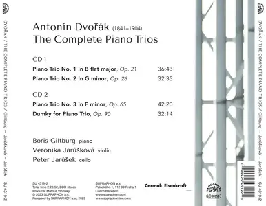 Boris Giltburg, Veronika Jarůšková, Peter Jarůšek - Antonín Dvořák: The Complete Piano Trios (2023)