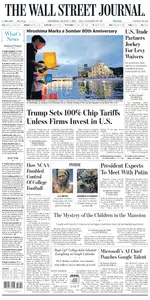 The Wall Street Journal - 7 August 2025