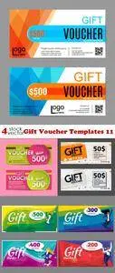 Vectors - Gift Voucher Templates 11