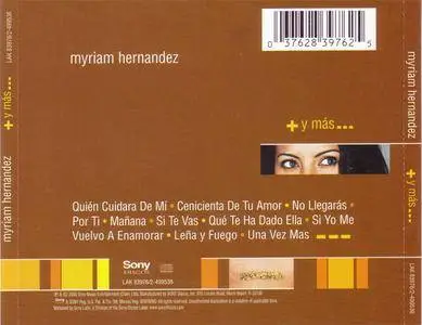 Myriam Hernandez - +Y Más... (2000) {Sony Discos} **[RE-UP]**