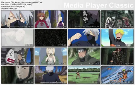 Naruto Shippuuden 86 - 87