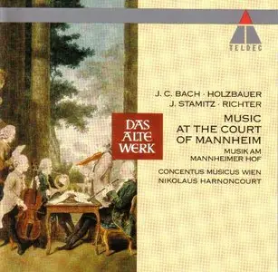 J.C.Bach, Holzbauer, Stamiz & Richter  - Music At The Court Of Mannheim (1963)
