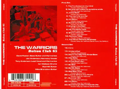 The Warriors (featuring Jon Anderson - Yes) - Bolton Club '65 (2003)