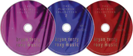 Bryan Ferry + Roxy Music - The Platinum Collection (2004) 3CD Box Set
