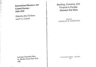 Two books on Industry and Banking in Europe in 1919-1939