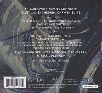 Mikhail Pletnev, Rachmaninoff International Orchestra - Tchaikovsky: Swan Lake Suite; Shchedrin: Carmen Suite (2024)
