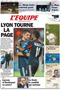 L'equipe Edition du Jeudi 16 Juin 2011