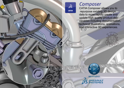 DS CATIA Composer R2023 HF3