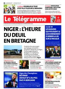 Le Télégramme Lorient – 12 août 2020