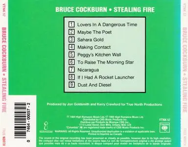 Bruce Cockburn - Stealing Fire (1984)