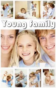 Young family - HQ clipart