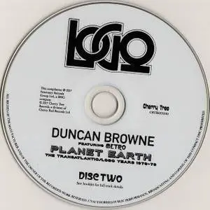 Duncan Browne - Planet Earth: The Transatlantic / Logo Years 1976-1979 (2017)