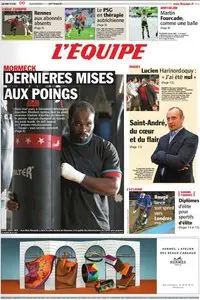 L'Equipe du Jeudi 1er Décembre 2011