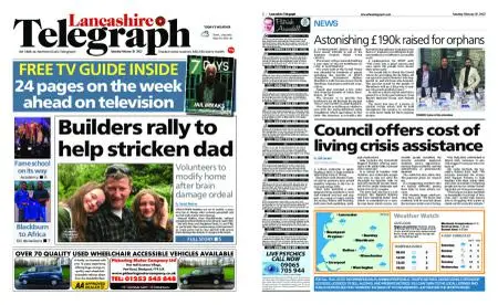 Lancashire Telegraph (Burnley, Pendle, Rossendale) – February 19, 2022