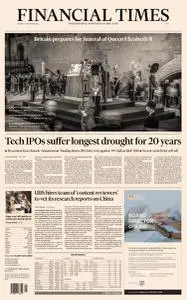Financial Times Asia - September 19, 2022