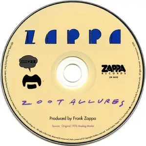 Frank Zappa - Bongo Fury (1975) + Zoot Allures (1976) {2012 UMe Remaster}