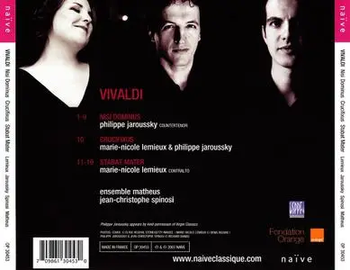 Jean-Christophe Spinosi, Ensemble Matheus - Antonio Vivaldi: Nisi Dominus, Stabat Mater, Crucifixus (2007)